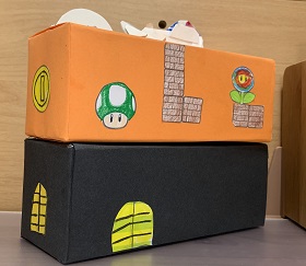 牛乳パック工作でお気に入りキャラの引き出し作りに挑戦 ちょこままチャンネル