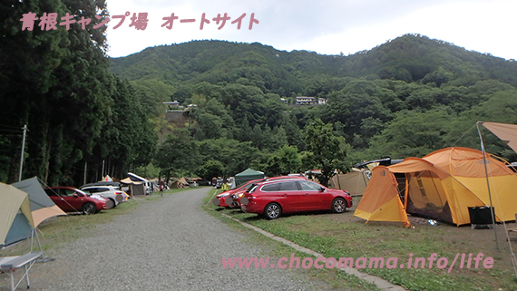 緑の休暇村青根キャンプ場のオートキャンプ場の写真（神奈川県）